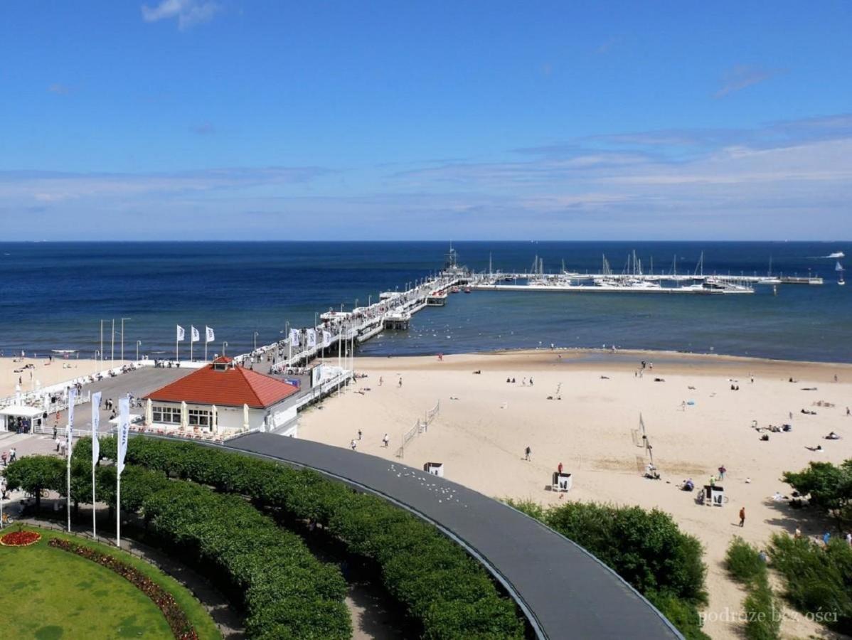 Sea & City 50 M Monte Casinno 100 M Beach Apartments Lux Sopot Kültér fotó