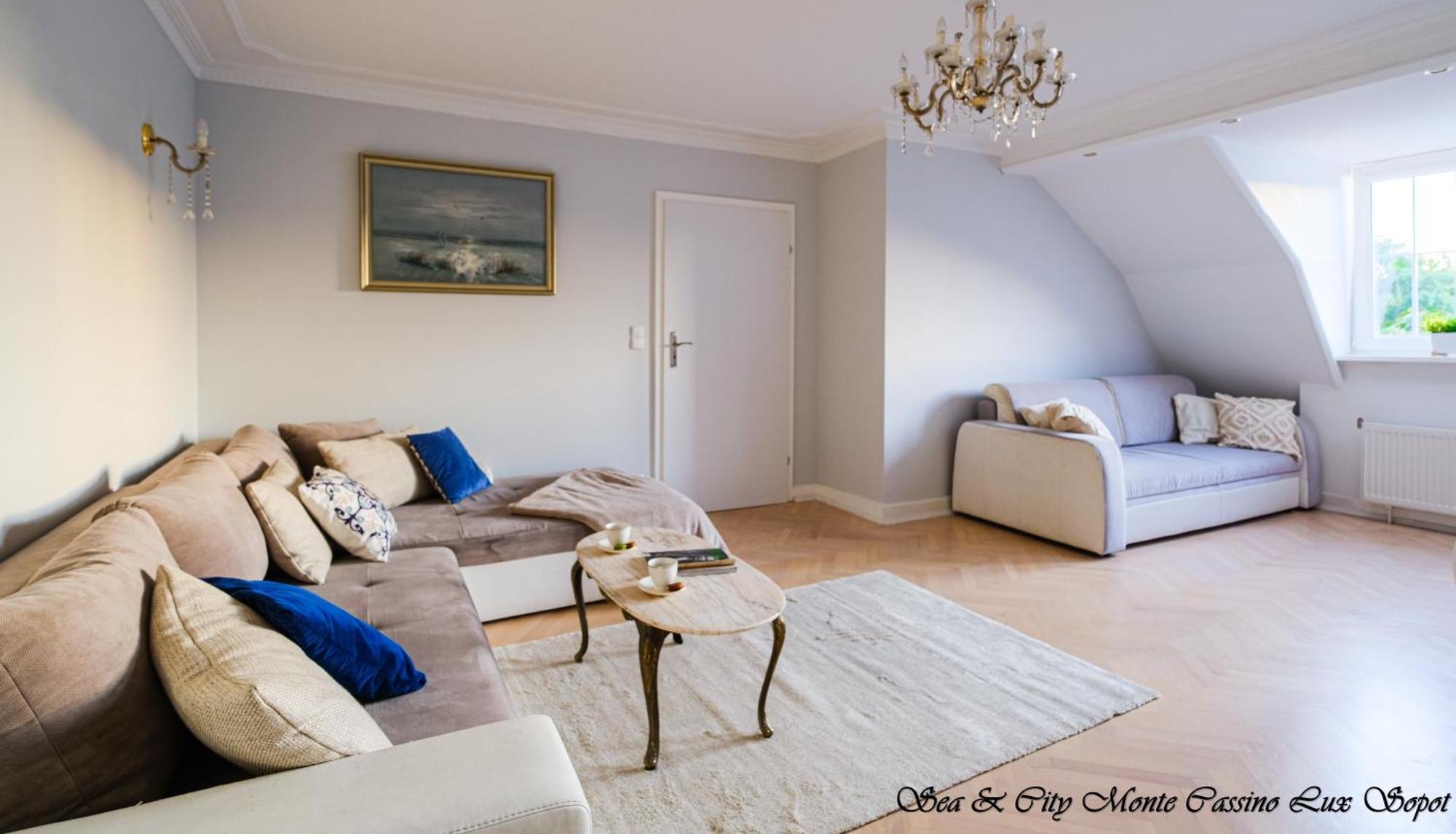 Sea & City 50 M Monte Casinno 100 M Beach Apartments Lux Sopot Kültér fotó