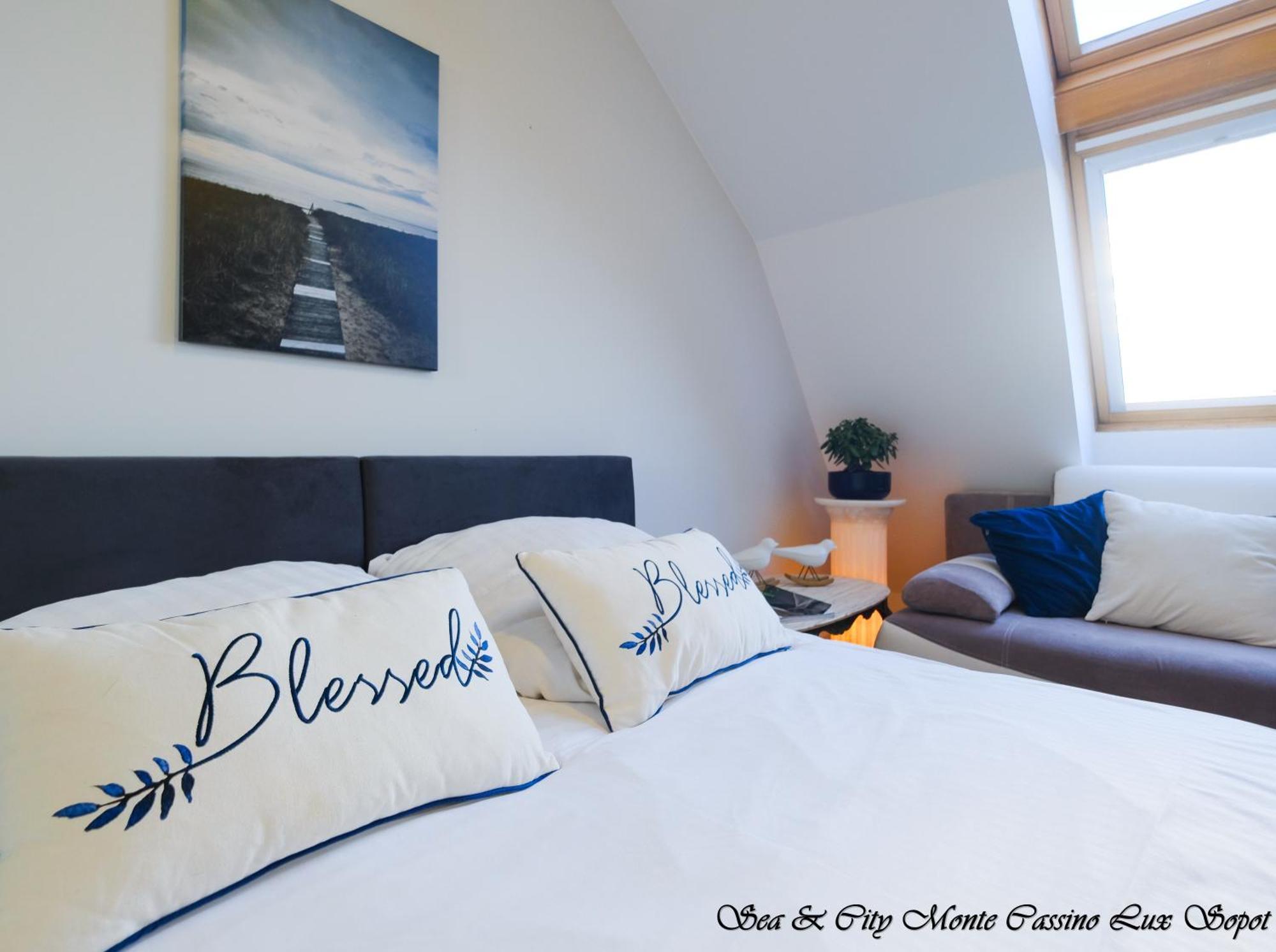 Sea & City 50 M Monte Casinno 100 M Beach Apartments Lux Sopot Kültér fotó
